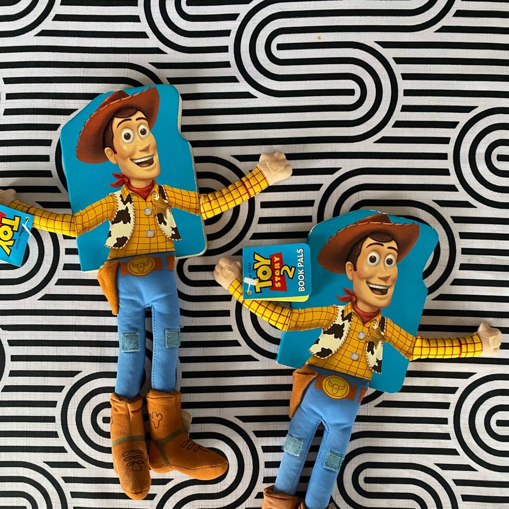 Toy Story 2 Woody Plush Doll Book Pals